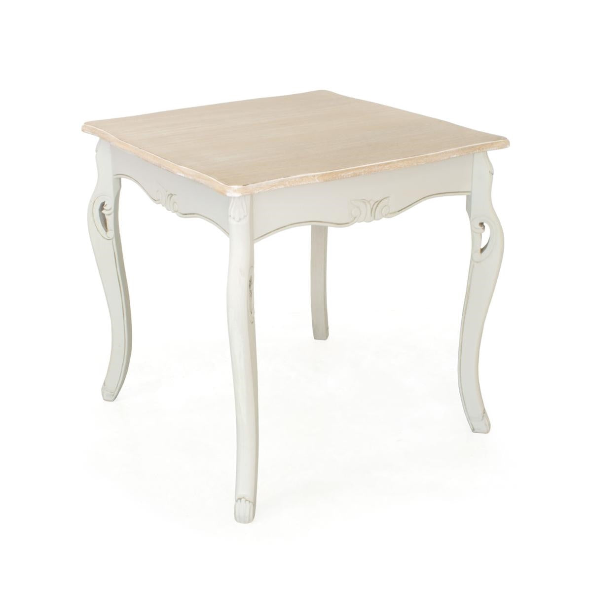 Tavolo quadrato in paulownia 80X80H79