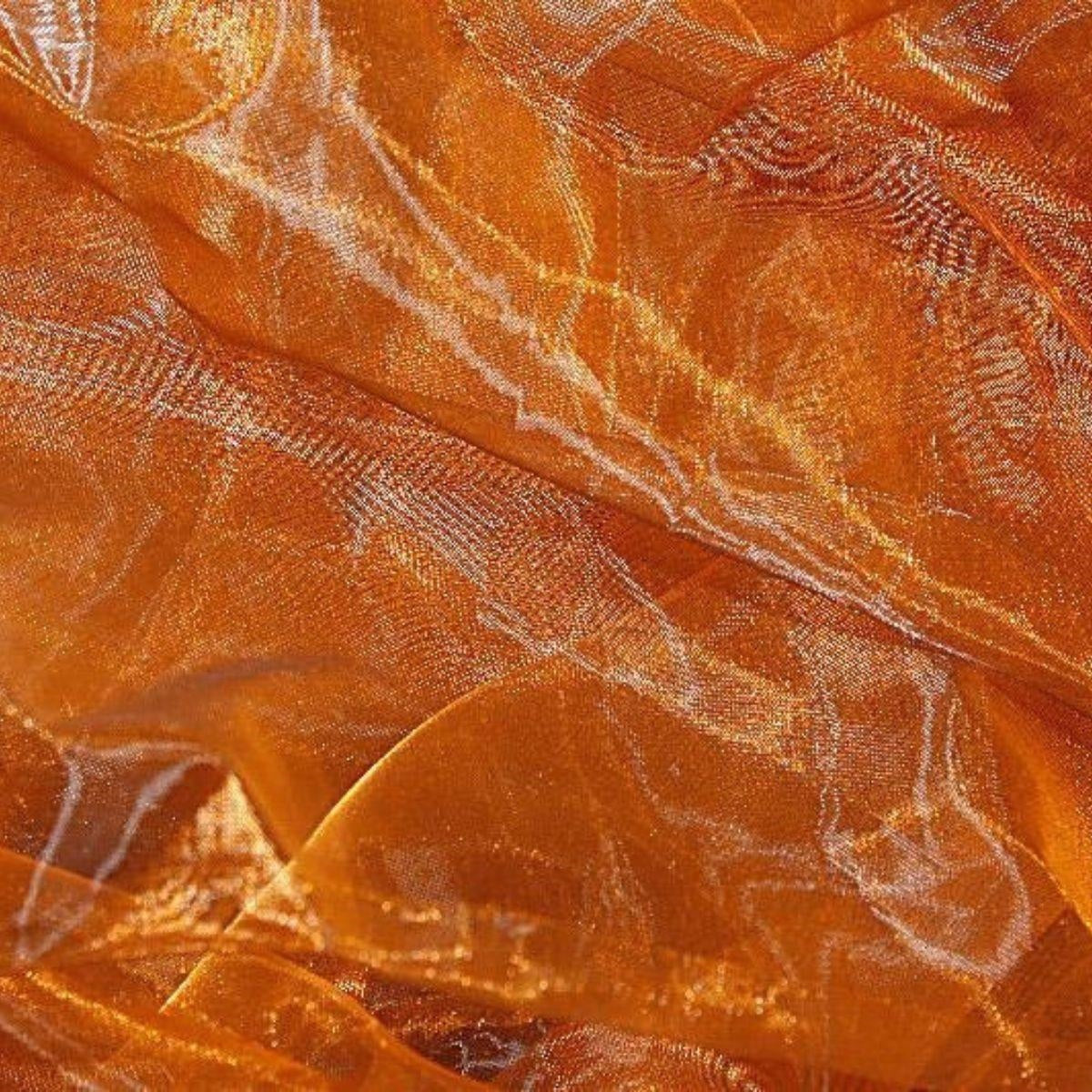 Telo in organza rame 150X300