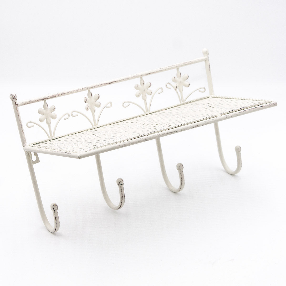 Mensola in metallo avorio 40X18H23