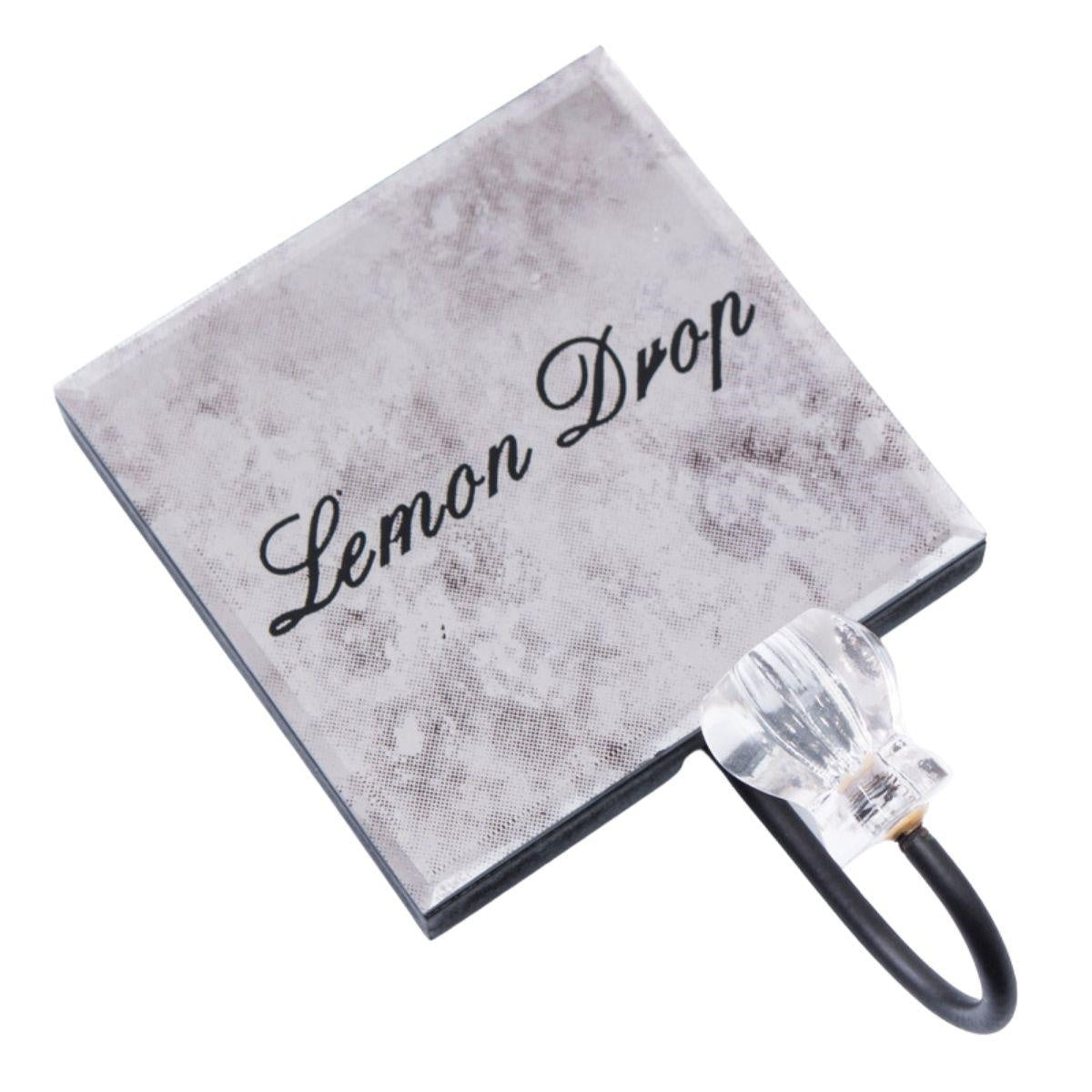 Appendino in metallo Drop Lemon 10H16