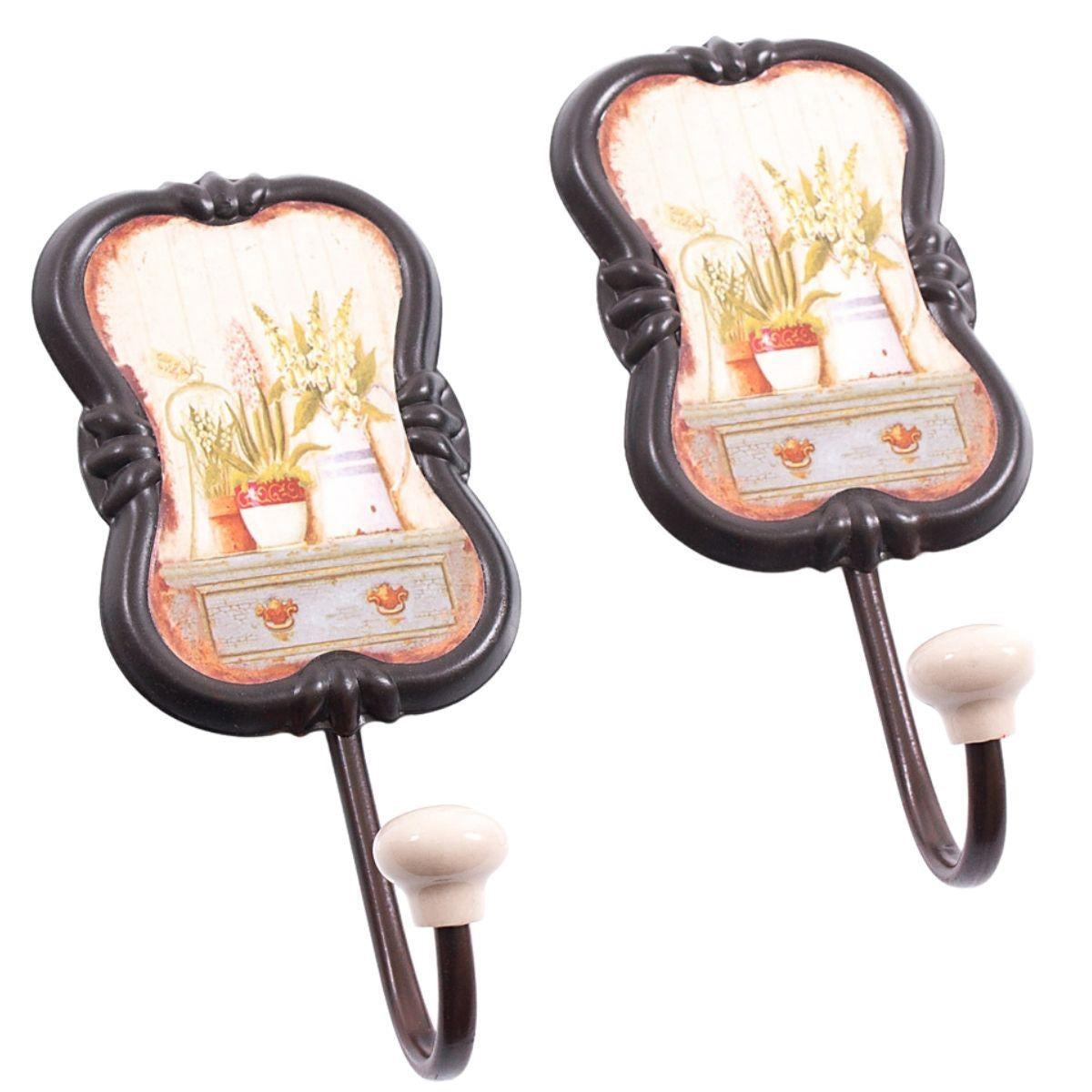 Appendino in metallo 8H12 in set di 2