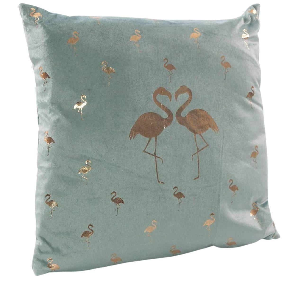 Cuscino imbottito fenicotteri 45X45