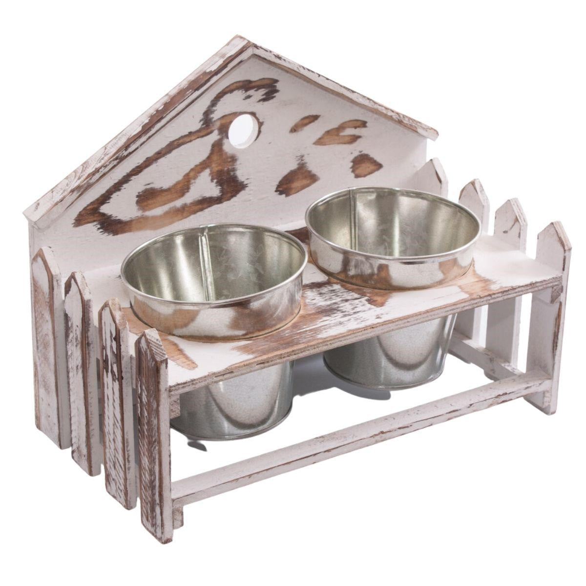 Portavaso in abete 34X18X26