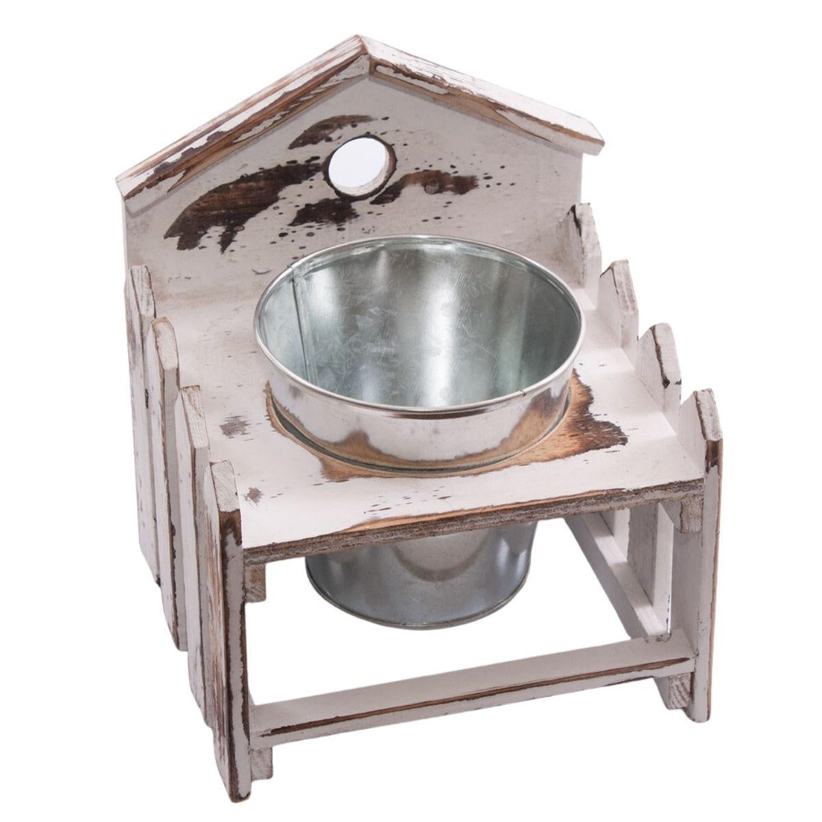 Portavaso in abete 19X18X23