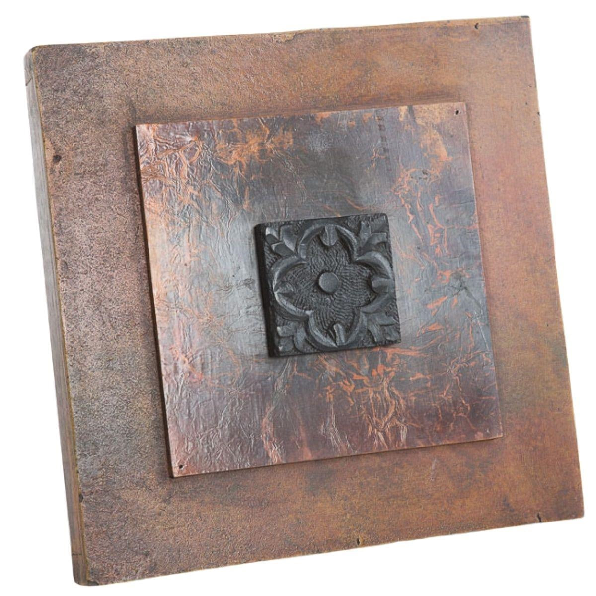 Pannello decorativo in legno e metallo 30H30 - Milano 7 Arte e Design