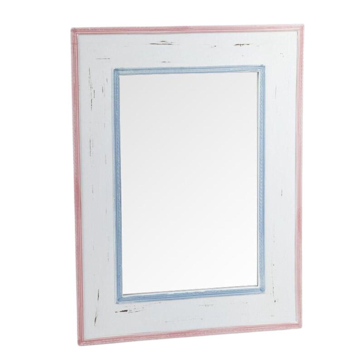 Specchio rettangolare in abete 60H80