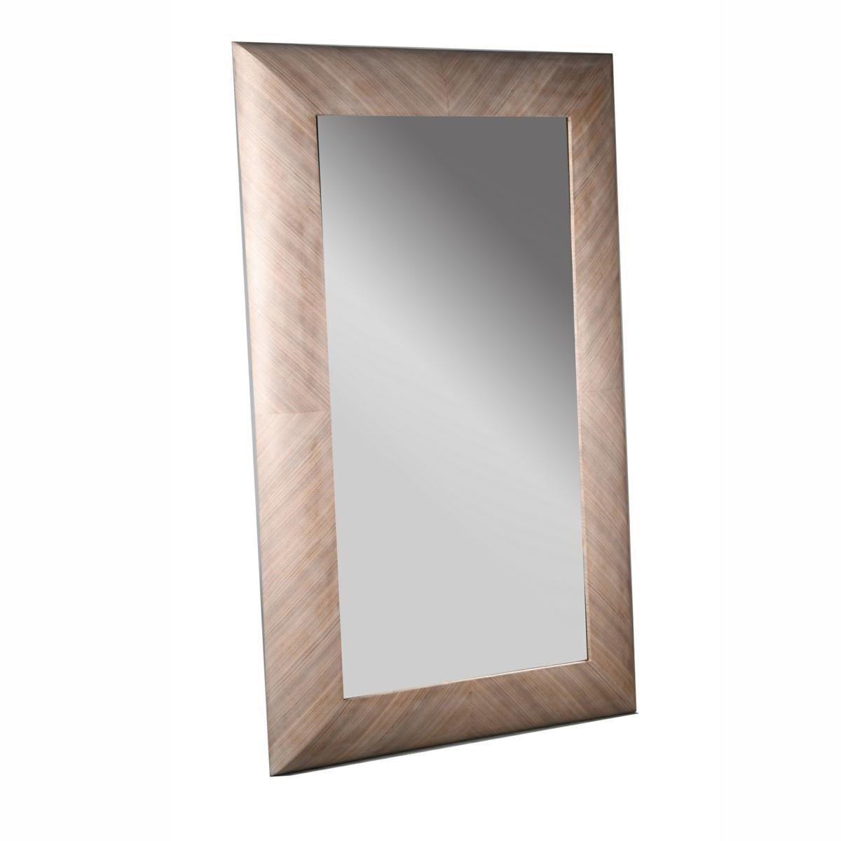 Specchio rettangolare in legno di abete 100H186