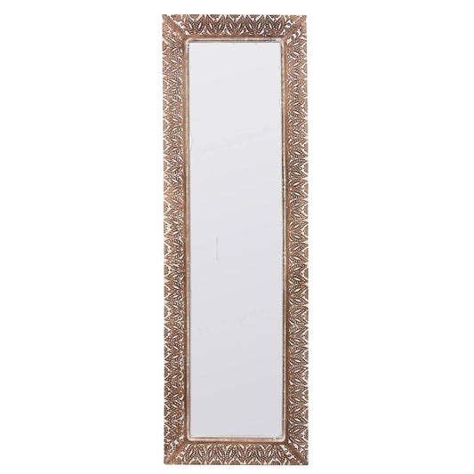 Specchio in mango intagliato 52X165