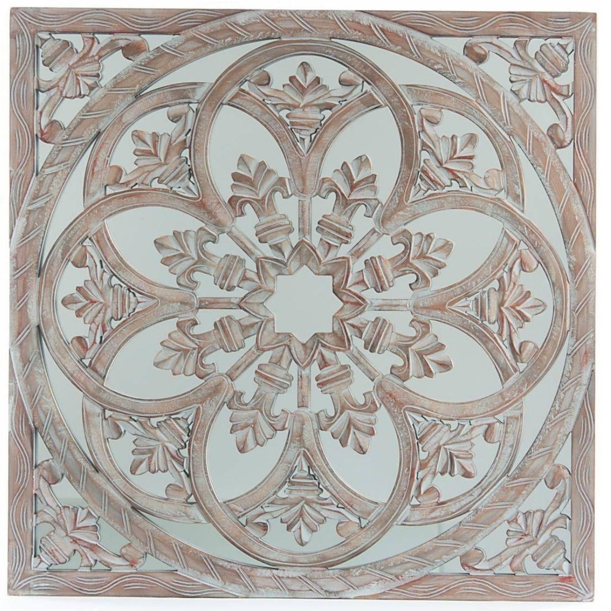 Pannello decorativo con specchio 90x2H90 - Milano 7 Arte e Design