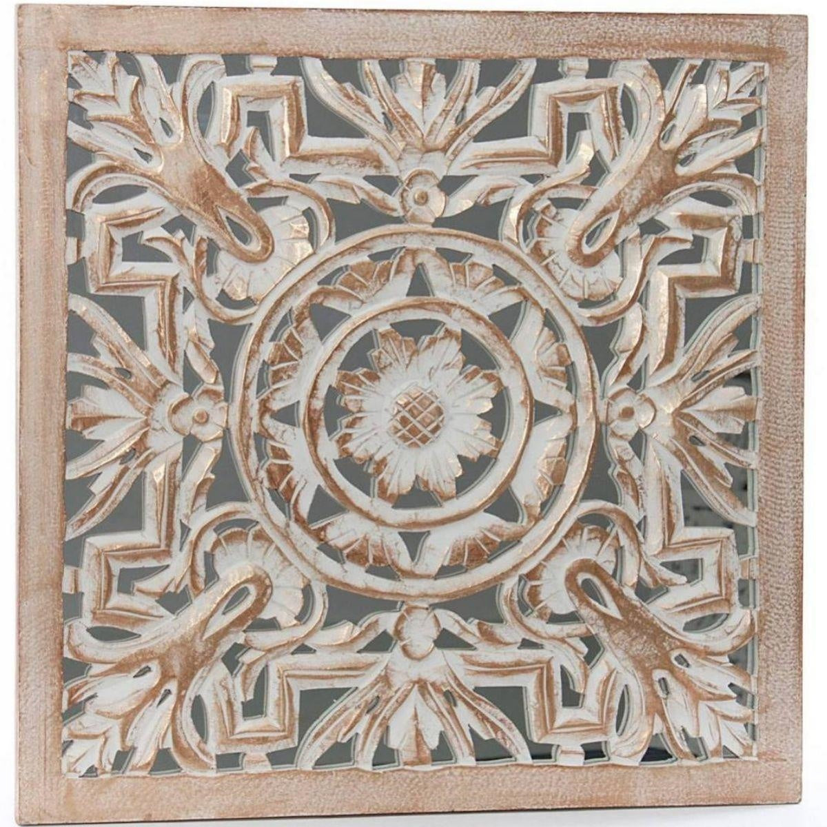 Pannello decorativo con specchio 60x2H60 - Milano 7 Arte e Design