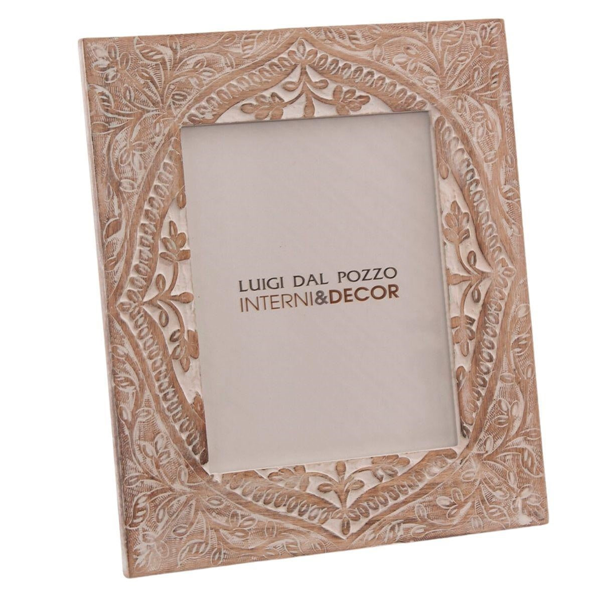 Portafoto Indiano intagliato 30x35