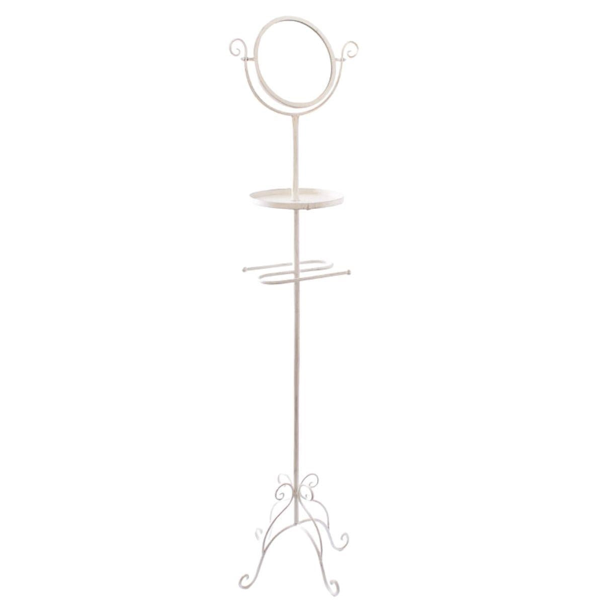 Portasciugamani con specchio 40H160