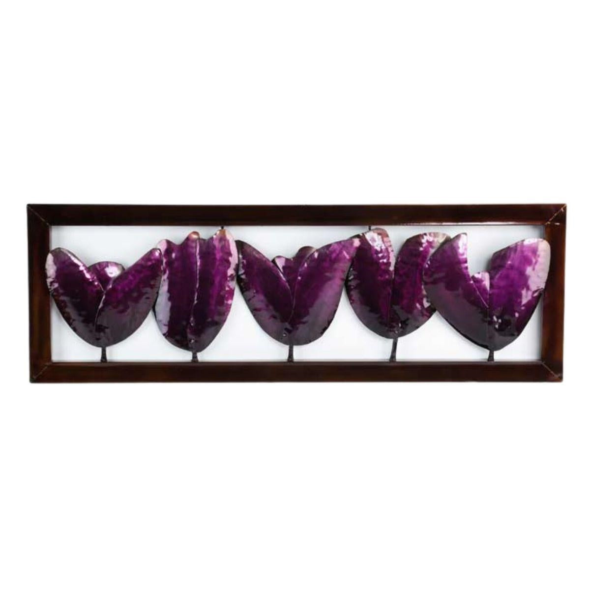 Pannello decorativo floreale 90X30 - Milano 7 Arte e Design