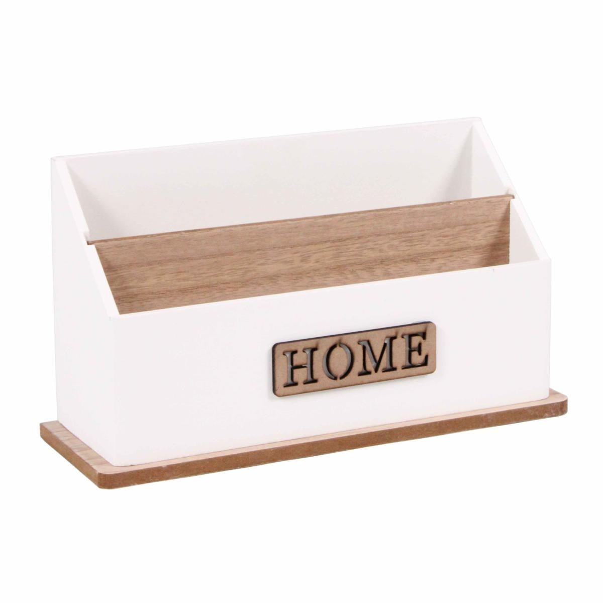 Portaposta in legno "Home" 29X10H16