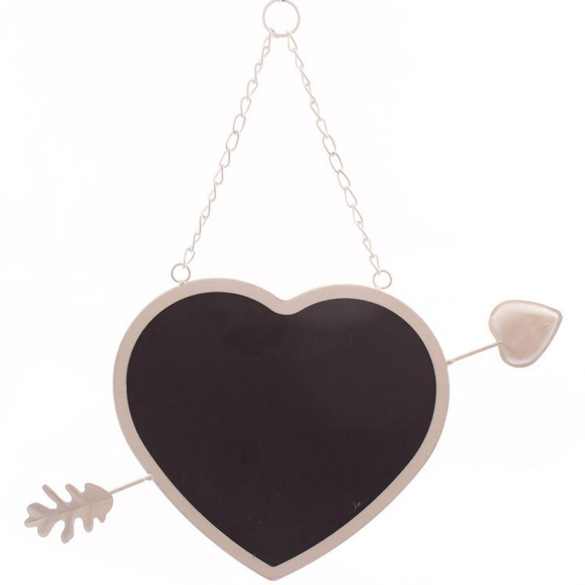 Lavagna a cuore 42X1H42 - Milano 7 Arte e Design