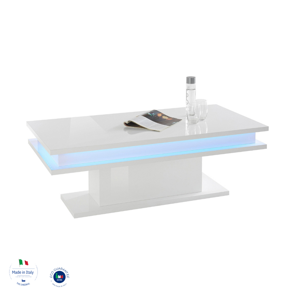 Tavolo da caffè LITTLE BIG con luce LED - Milano 7 Arte e Design