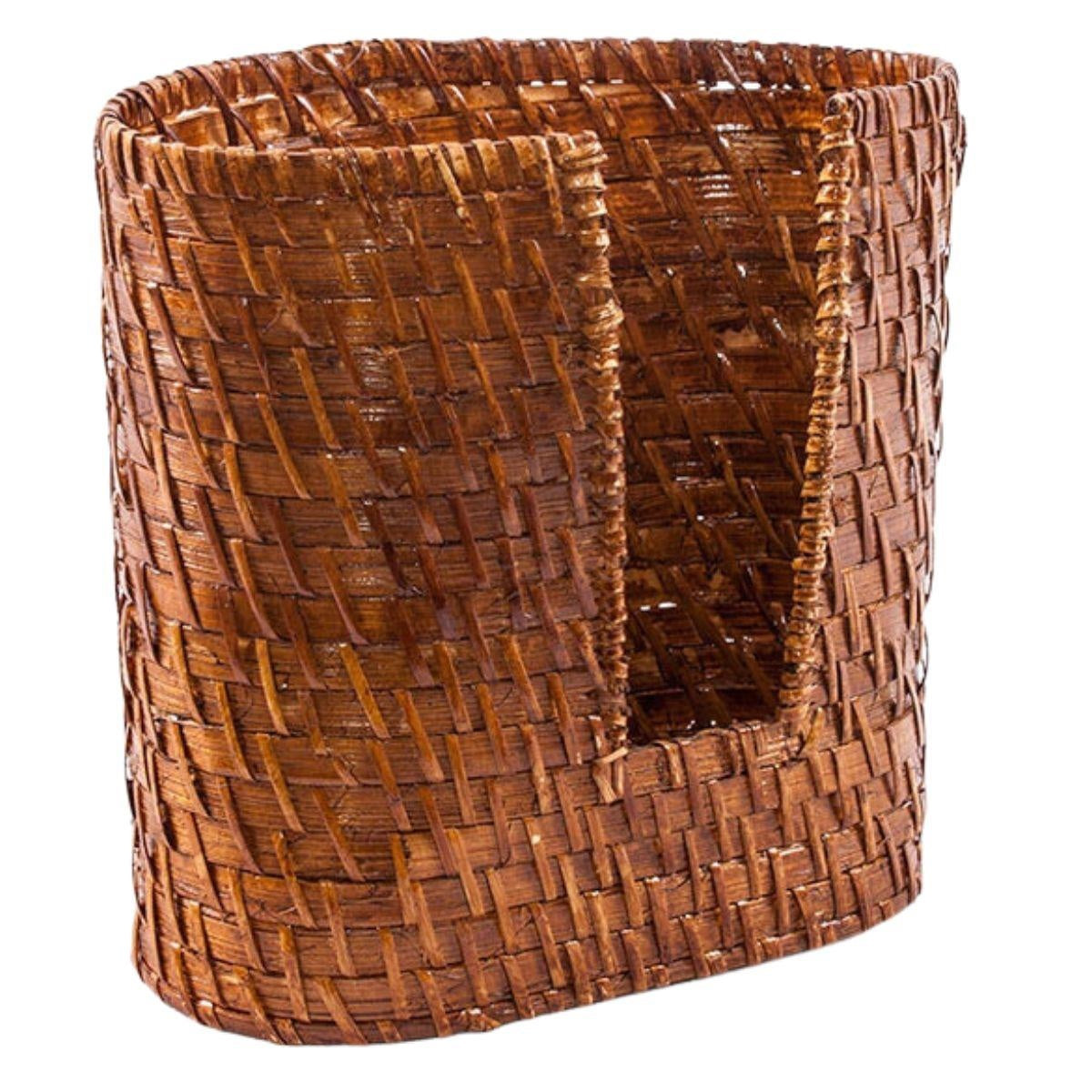 Portabicchieri in rattan H20 - Milano 7 Arte e Design