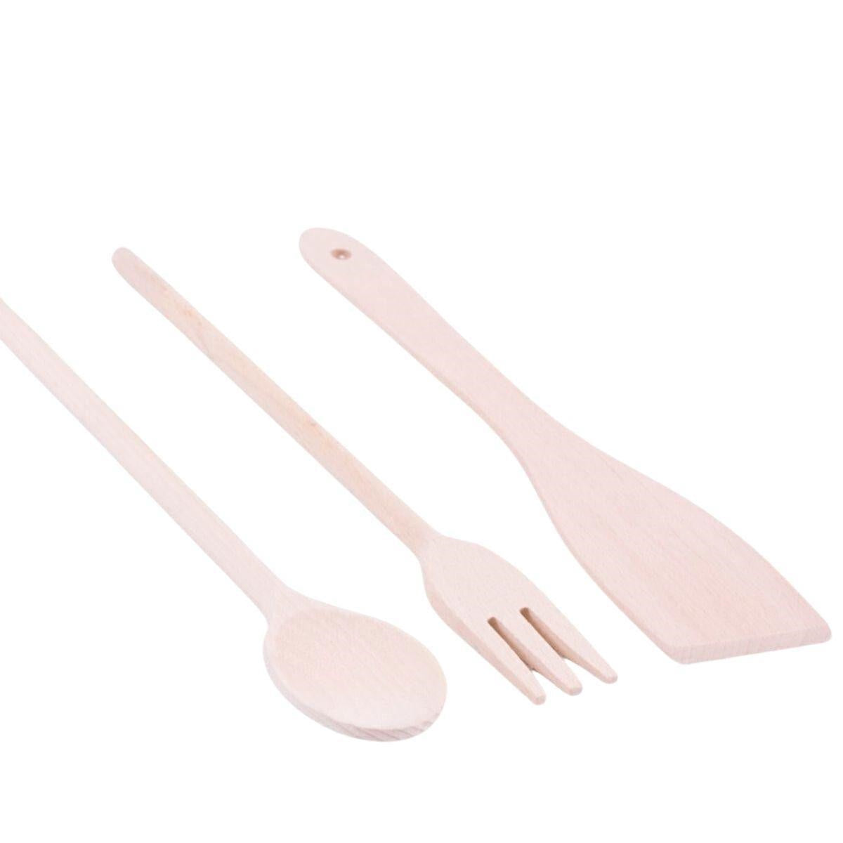 Posate in legno in set H.30