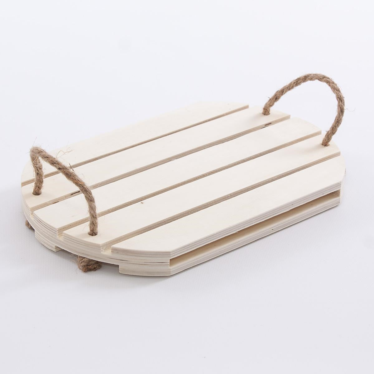 Sottopentola con manici in corda 30X20H3