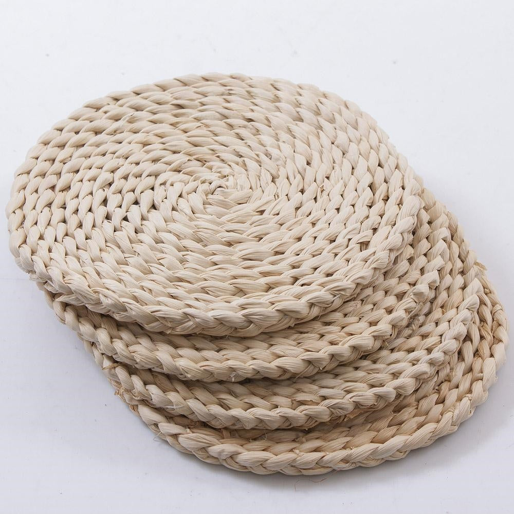 Sottopentola in mais naturale ⌀25 in confezione da 4