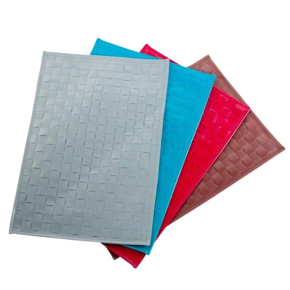 Tovaglietta in pvc colori assortiti 30X45 in set di 4 - Milano 7 Arte e Design