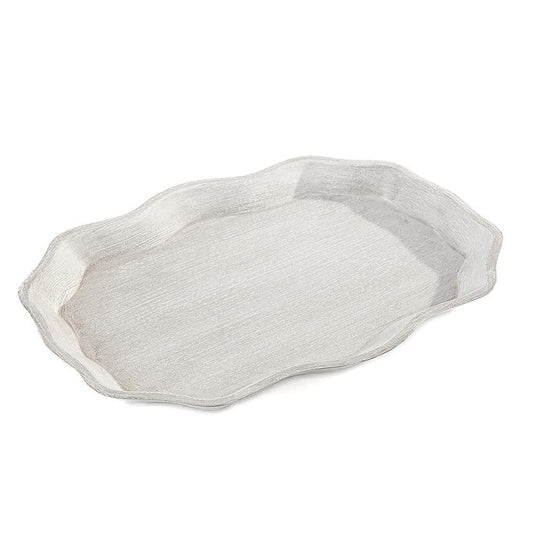 Vassoio in legno sagomato 40x30H3