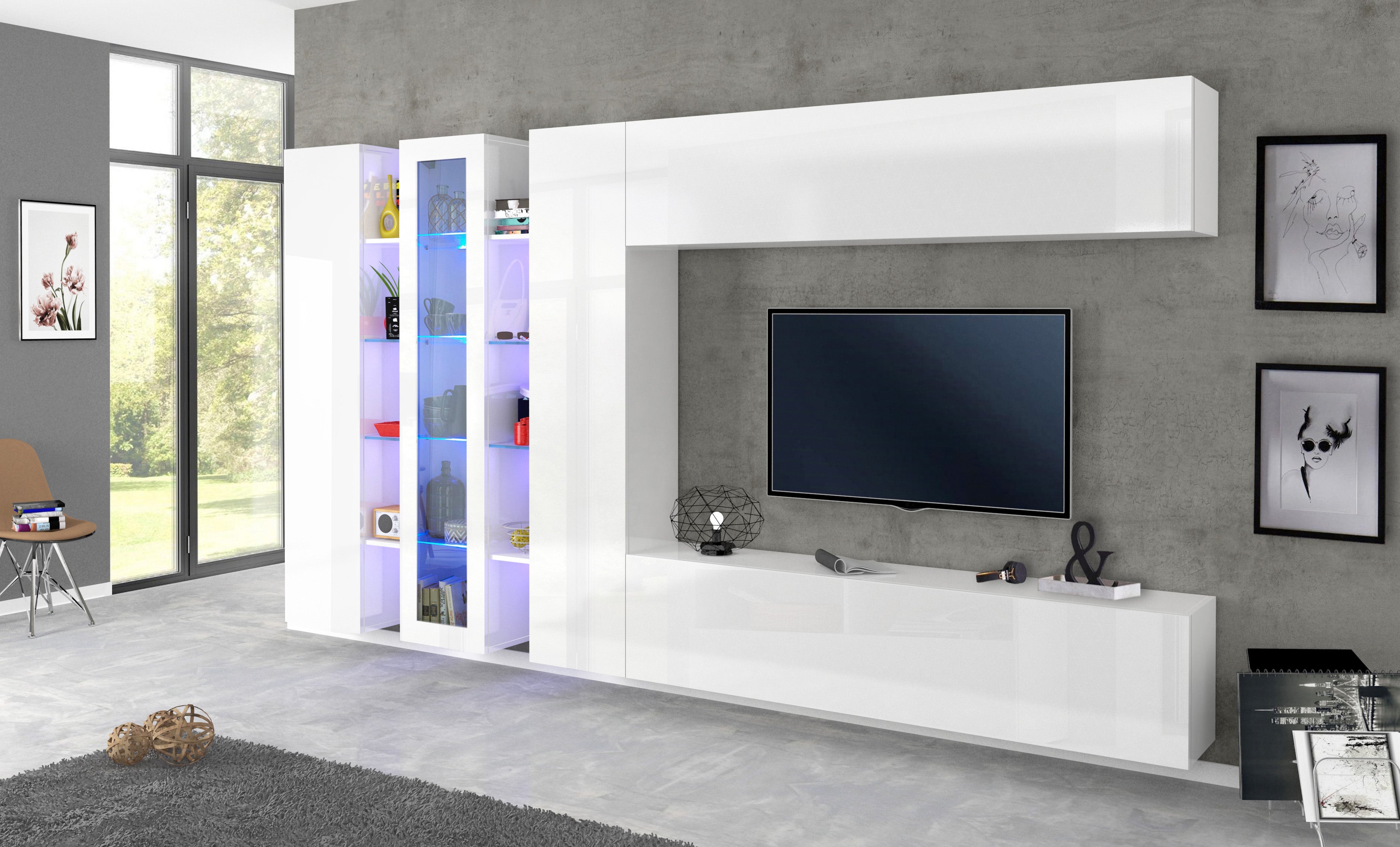 Soggiorno MARUSKA asimmetrico - Milano 7 Arte e Design