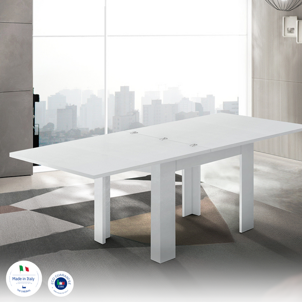 Tavolo allungabile JESI a libro 90 cm - Milano 7 Arte e Design