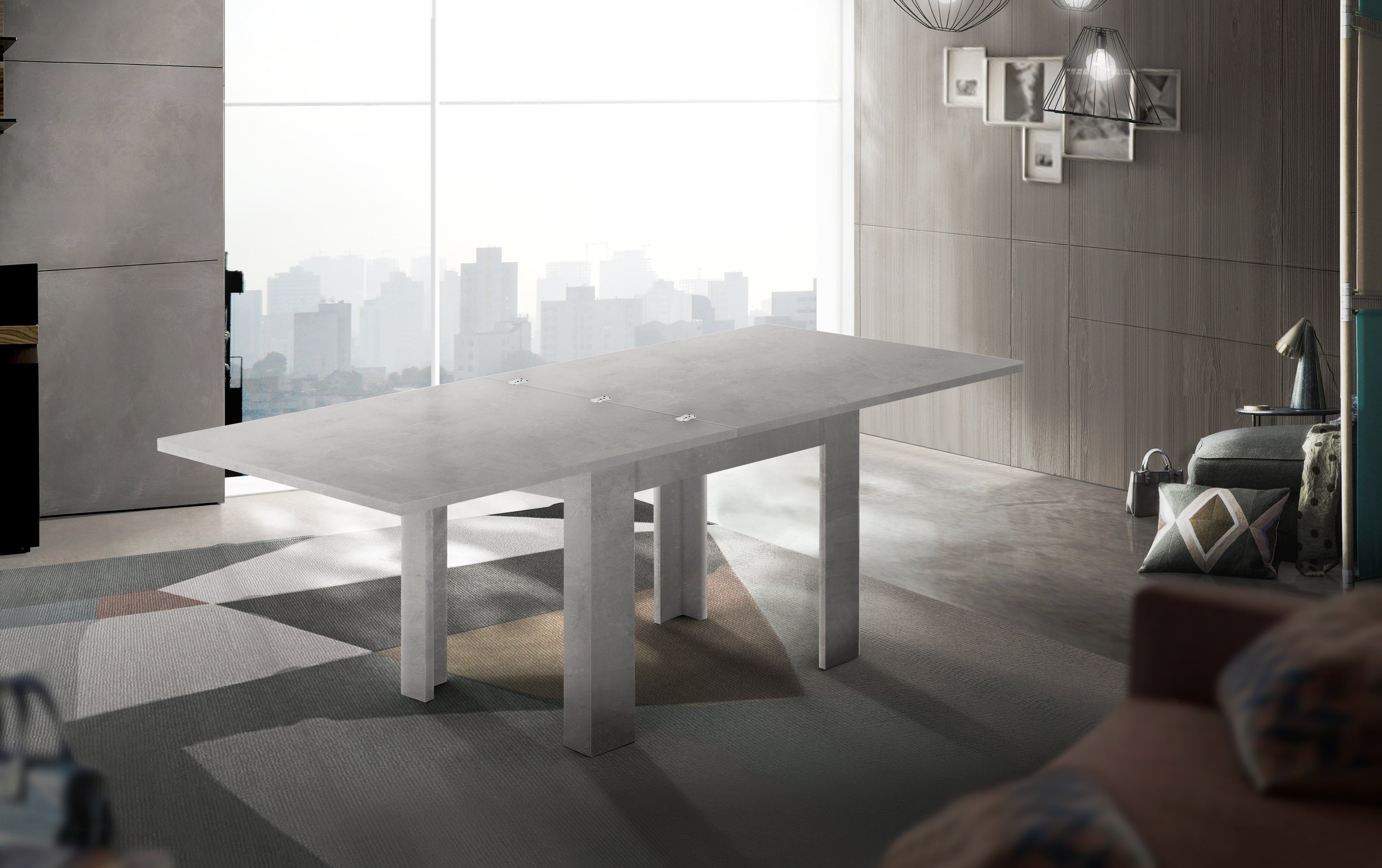 Tavolo allungabile JESI a libro 90 cm - Milano 7 Arte e Design