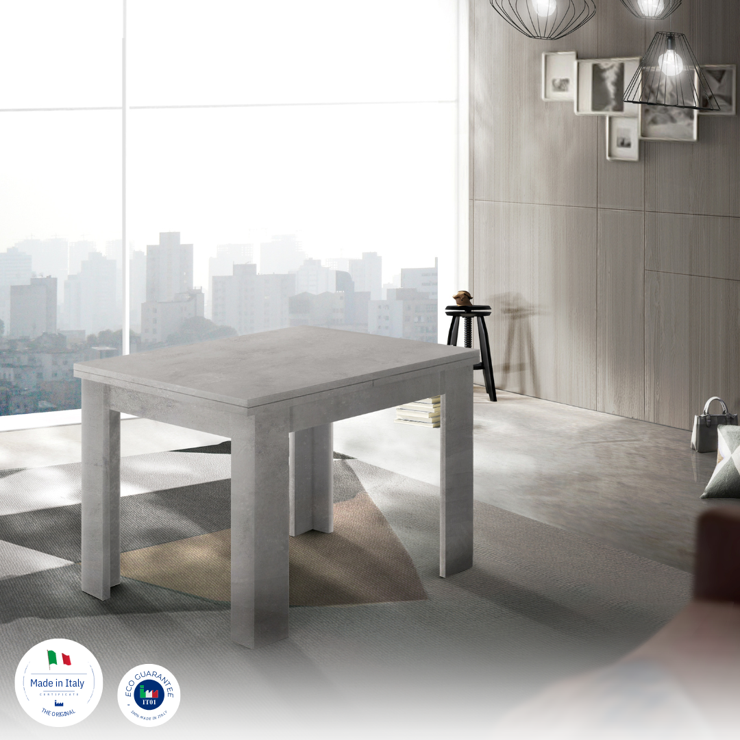 Tavolo allungabile JESI a libro 90 cm - Milano 7 Arte e Design