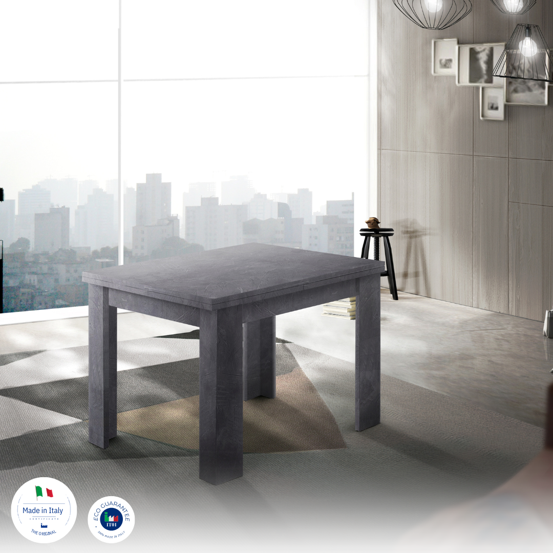 Tavolo allungabile JESI a libro 90 cm - Milano 7 Arte e Design