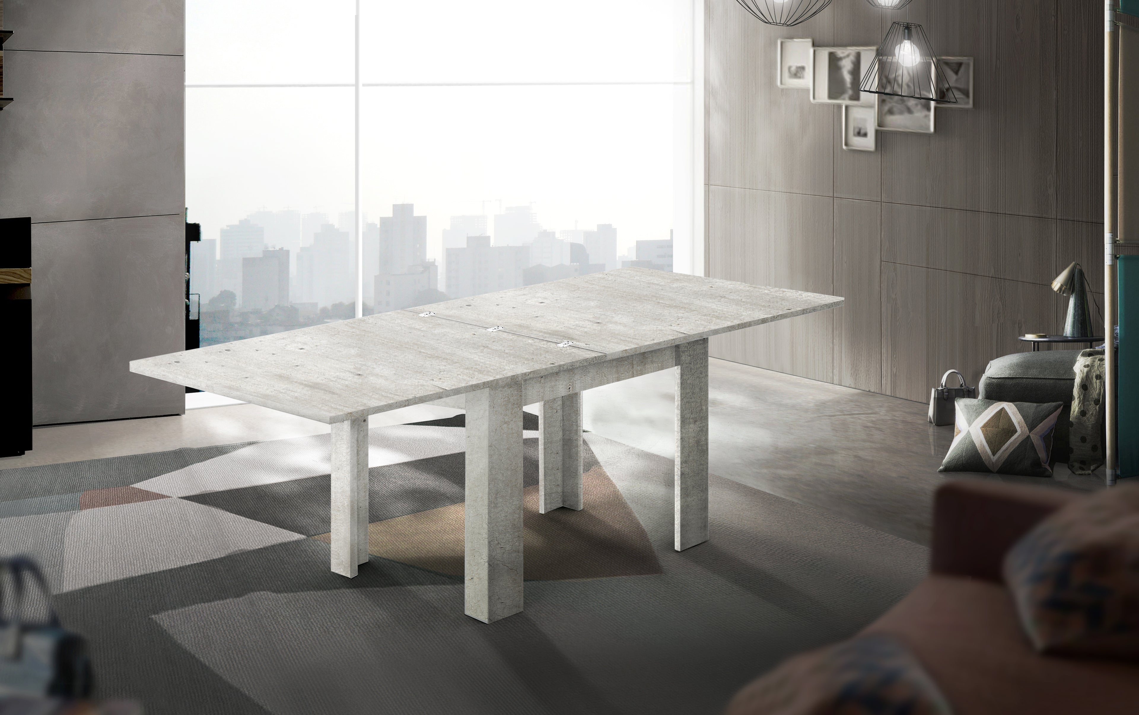 Tavolo allungabile JESI a libro 90 cm - Milano 7 Arte e Design