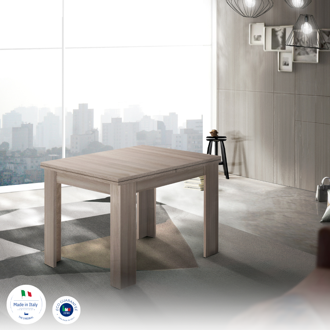 Tavolo allungabile JESI a libro 90 cm - Milano 7 Arte e Design