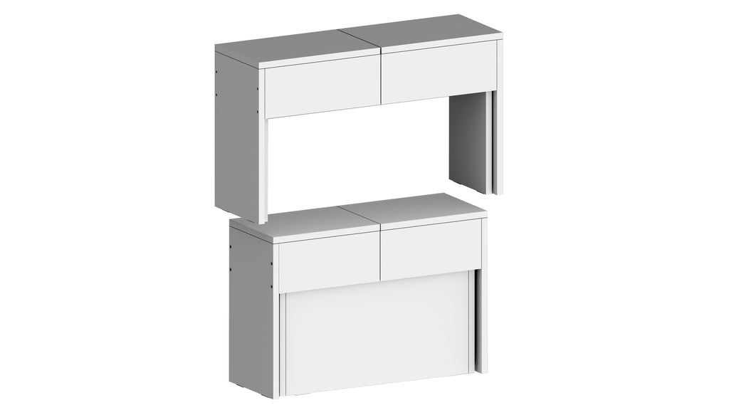 Set 2 panche allungabili PRATIKA - Milano 7 Arte e Design