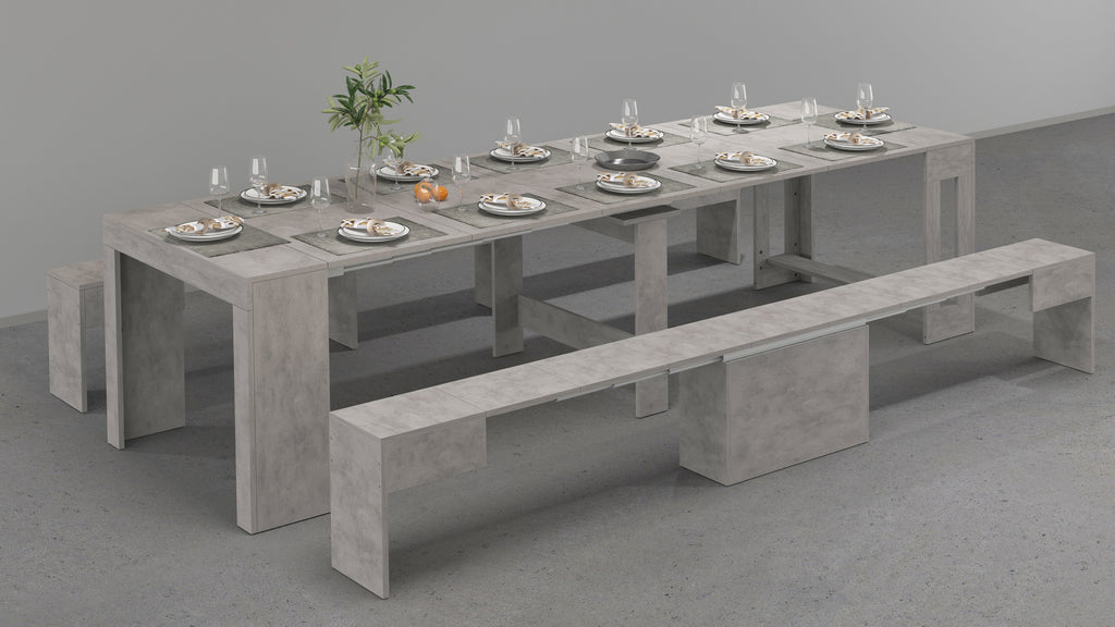 Set 2 panche allungabili PRATIKA - Milano 7 Arte e Design