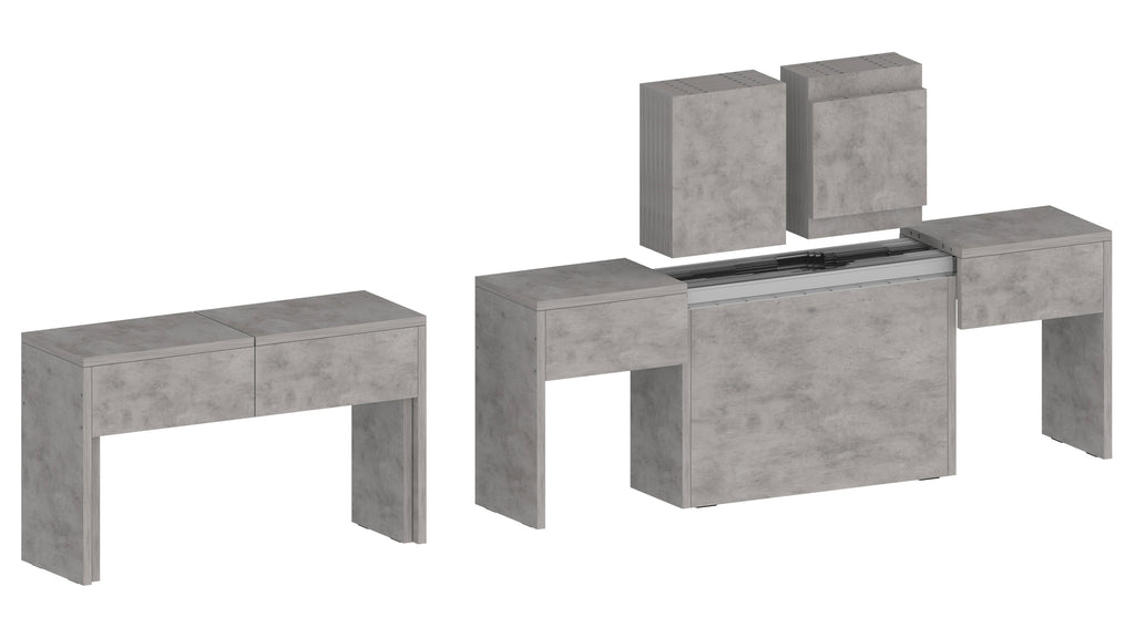 Set 2 panche allungabili PRATIKA - Milano 7 Arte e Design