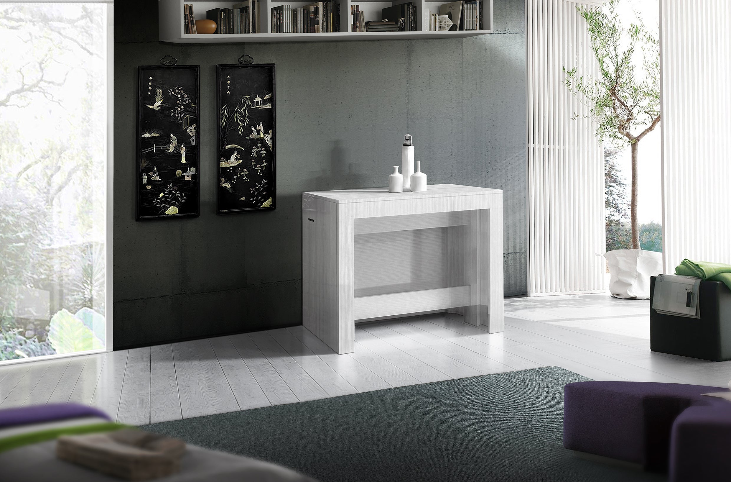 Set 2 panche allungabili PRATIKA - Milano 7 Arte e Design