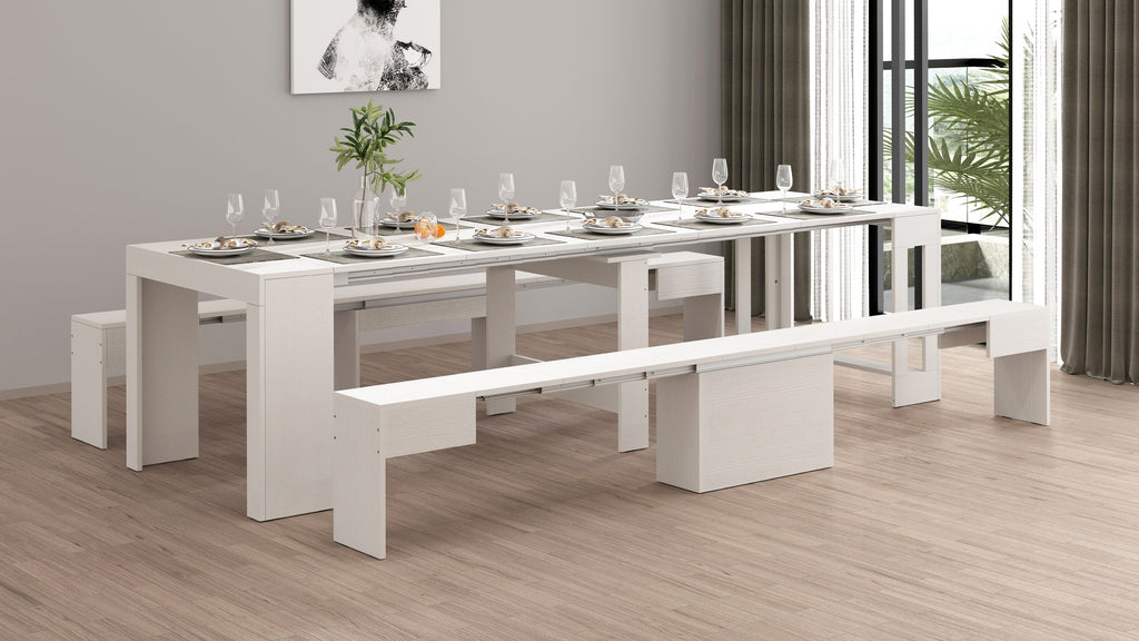 Set 2 panche allungabili PRATIKA - Milano 7 Arte e Design