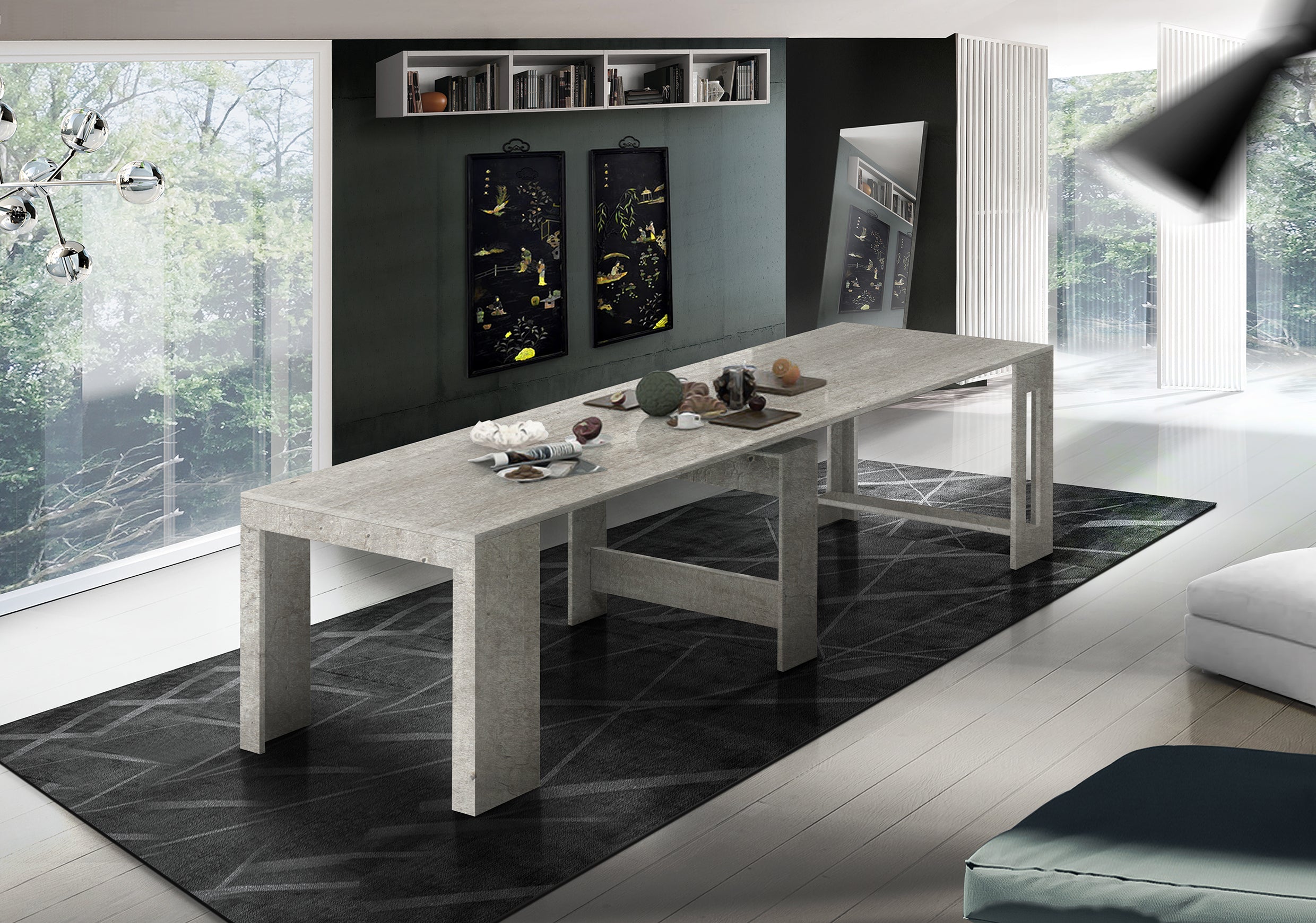 Set 2 panche allungabili PRATIKA - Milano 7 Arte e Design