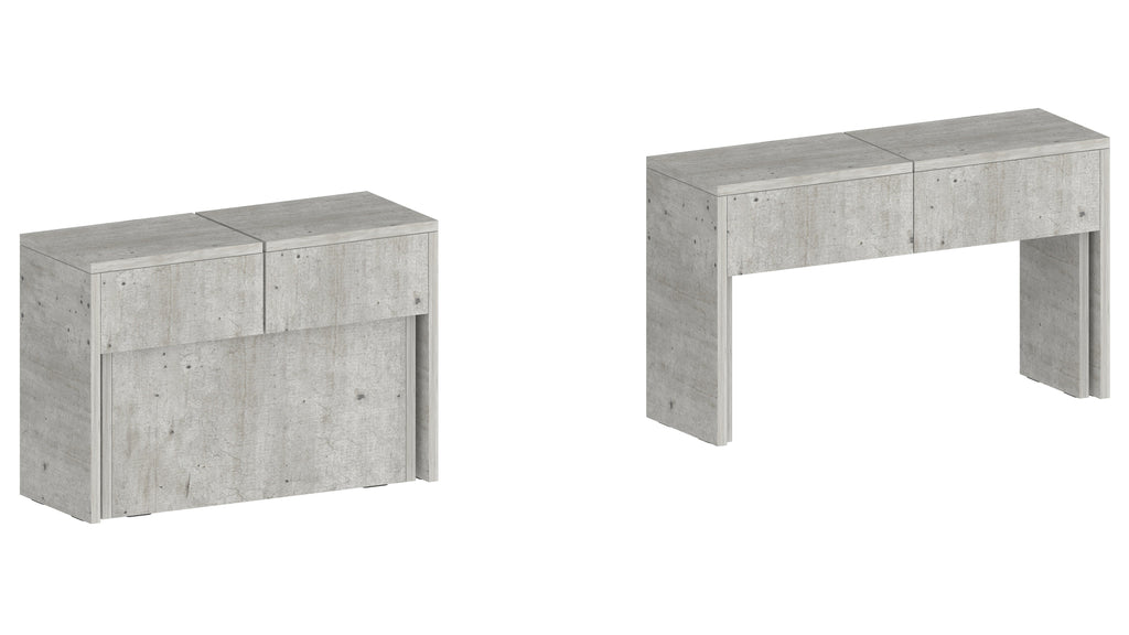 Set 2 panche allungabili PRATIKA - Milano 7 Arte e Design