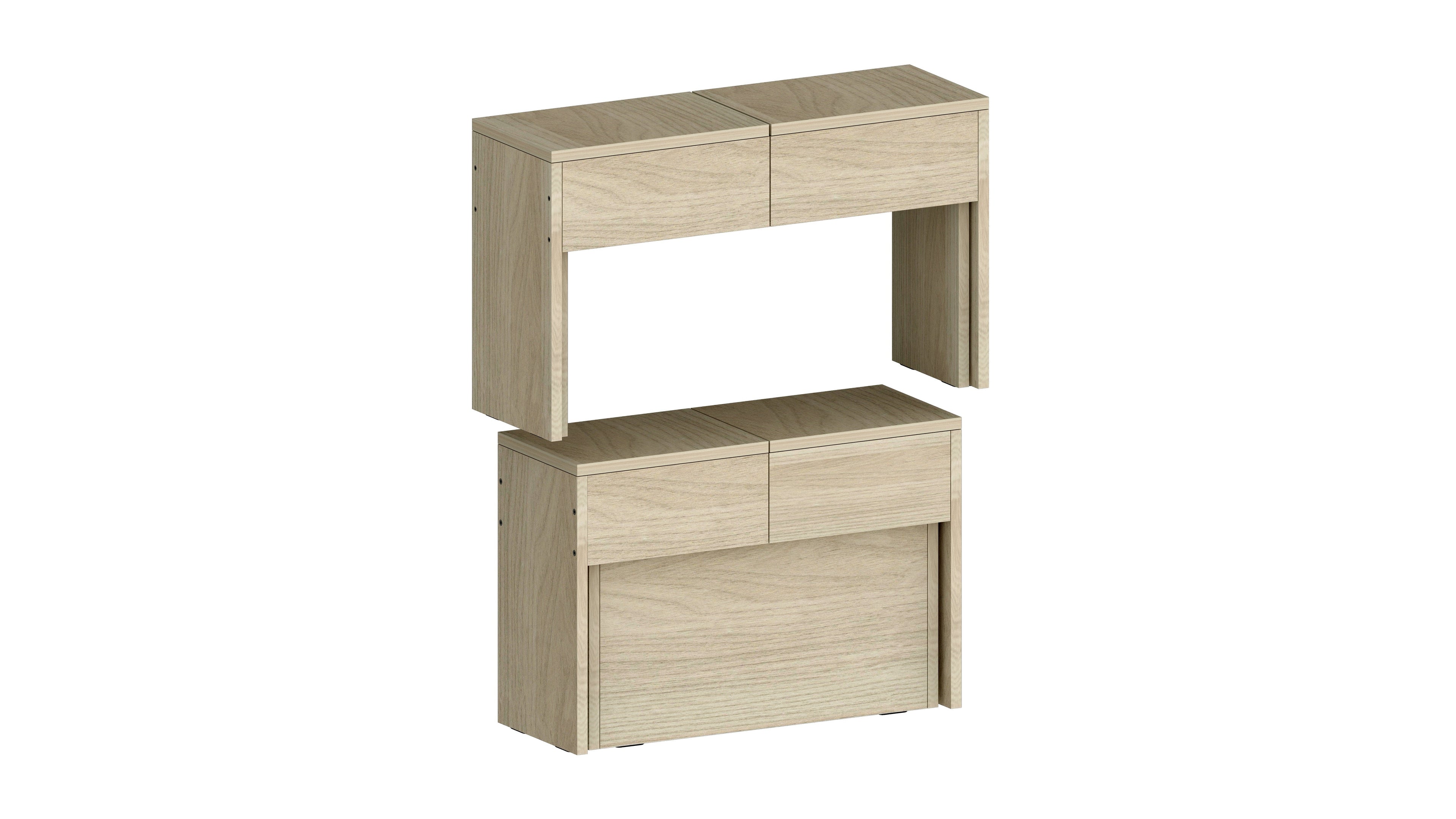 Set 2 panche allungabili PRATIKA - Milano 7 Arte e Design