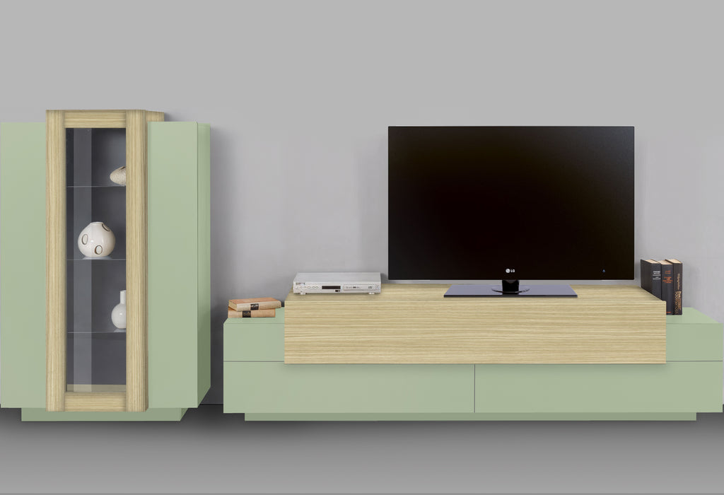 Soggiorno CORO con porta TV + vetrina