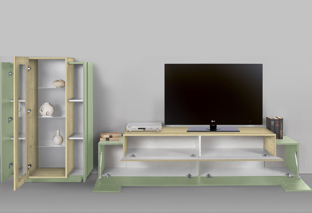 Soggiorno CORO con porta TV + vetrina