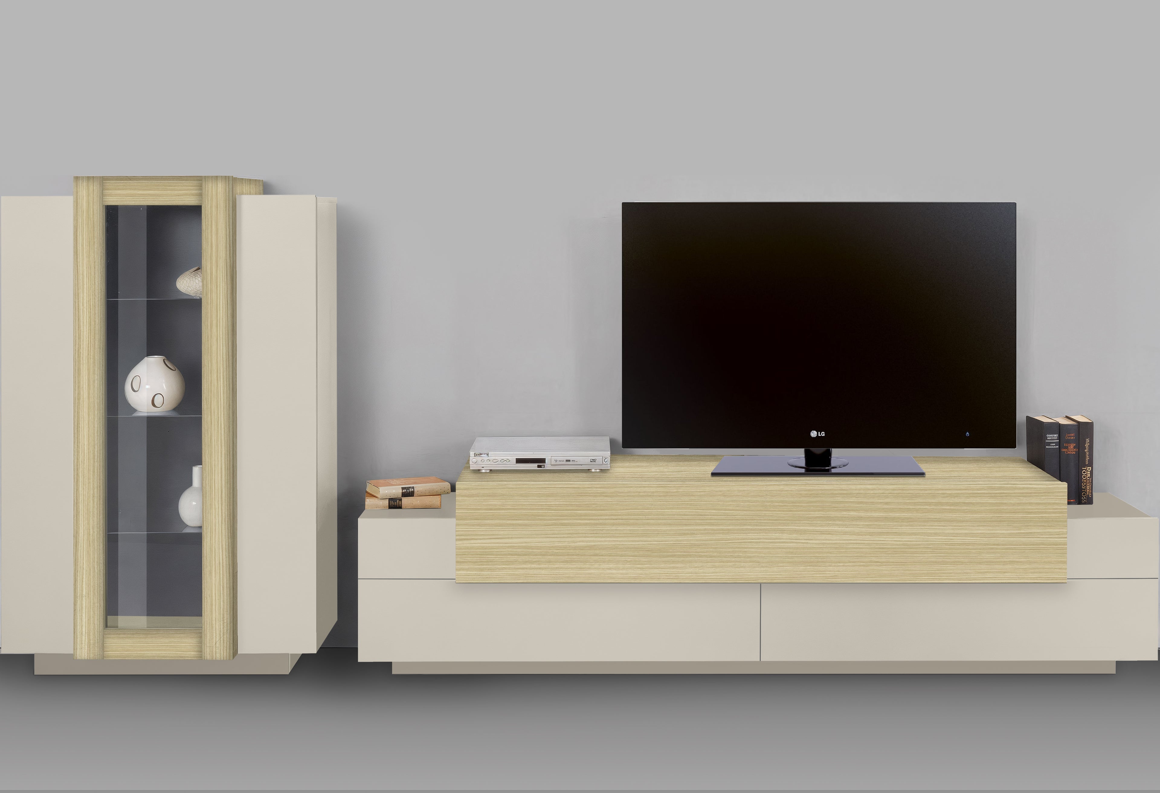 Soggiorno CORO con porta TV + vetrina