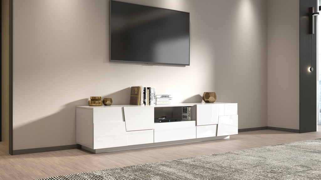 Porta TV PONGO da 220 cm - Milano 7 Arte e Design