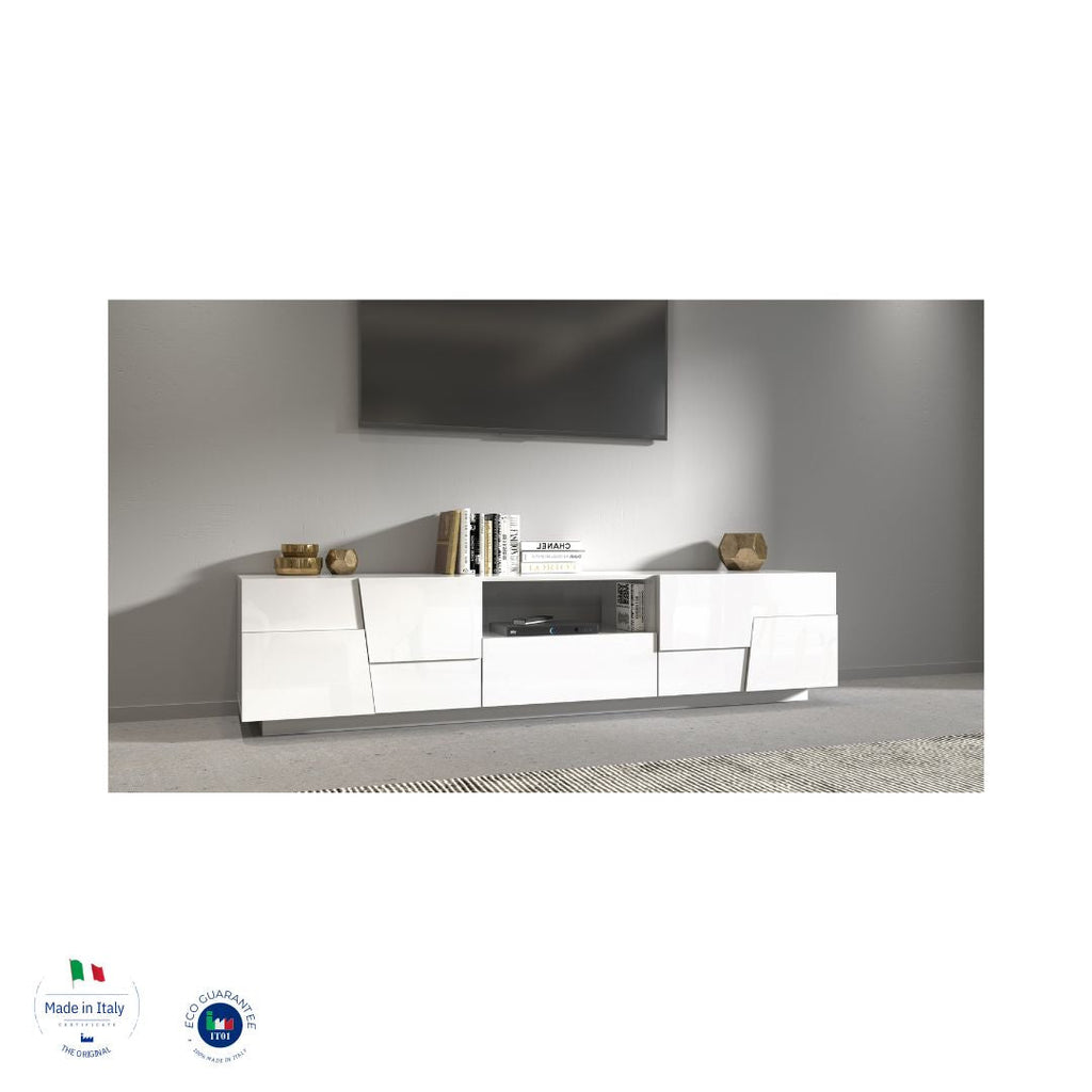 Porta TV PONGO da 220 cm - Milano 7 Arte e Design