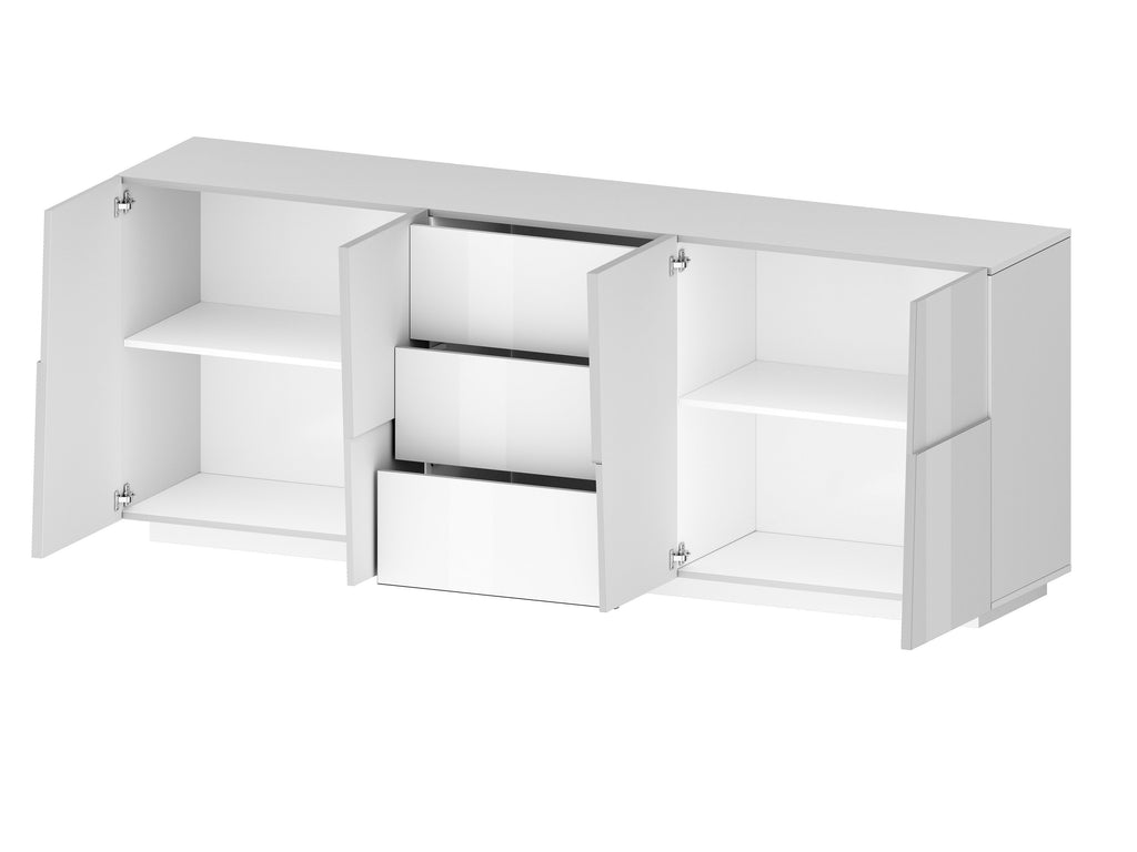Credenza PONGO a 4 ante e 3 cassetti - Milano 7 Arte e Design