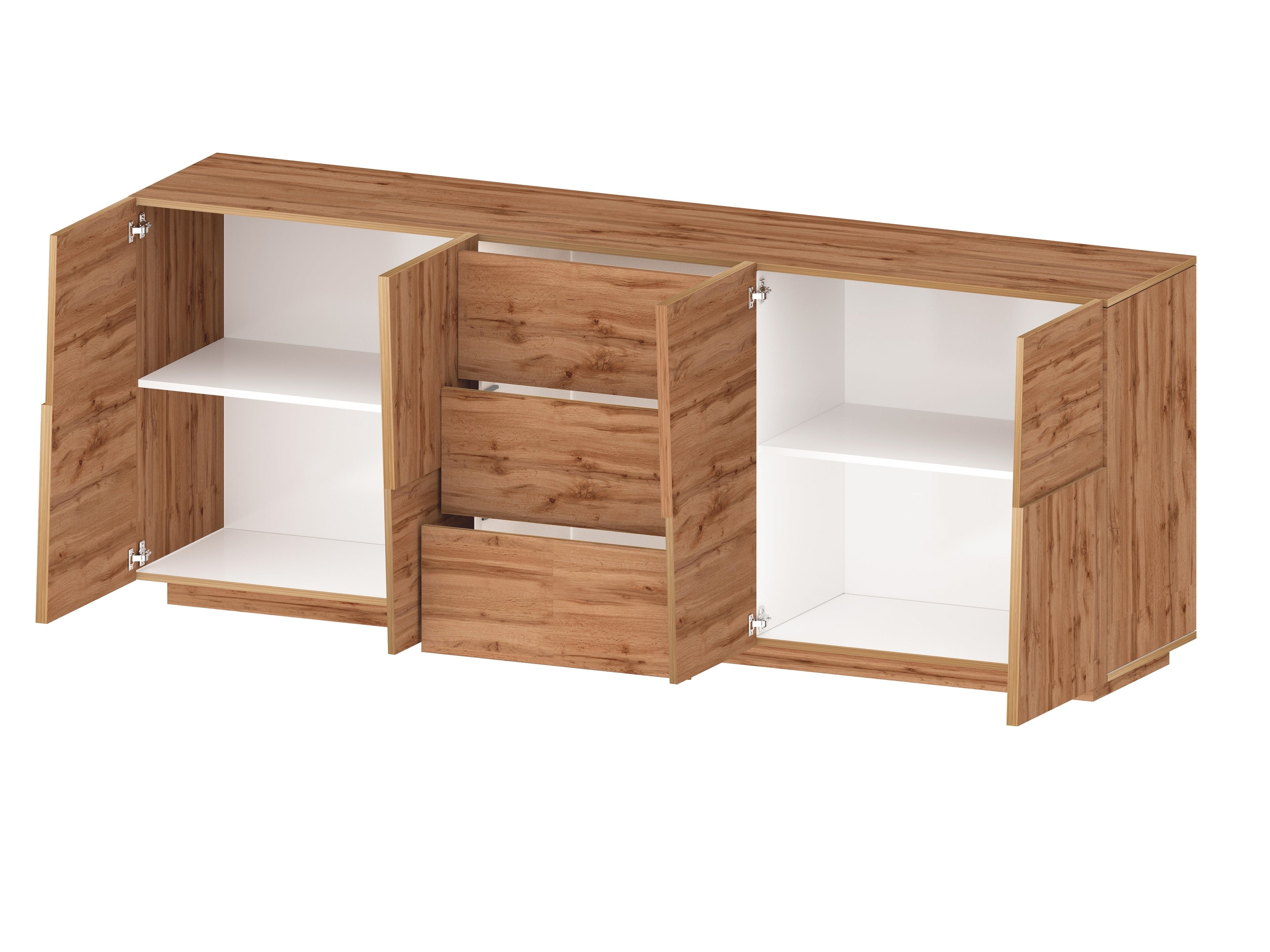Credenza PONGO a 4 ante e 3 cassetti - Milano 7 Arte e Design