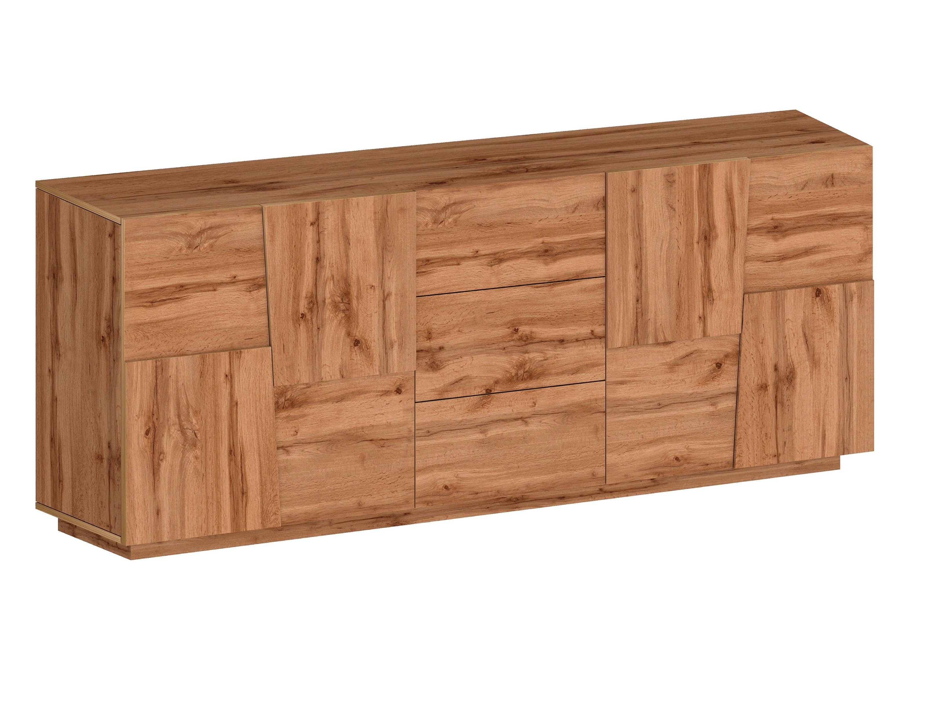 Credenza PONGO a 4 ante e 3 cassetti - Milano 7 Arte e Design