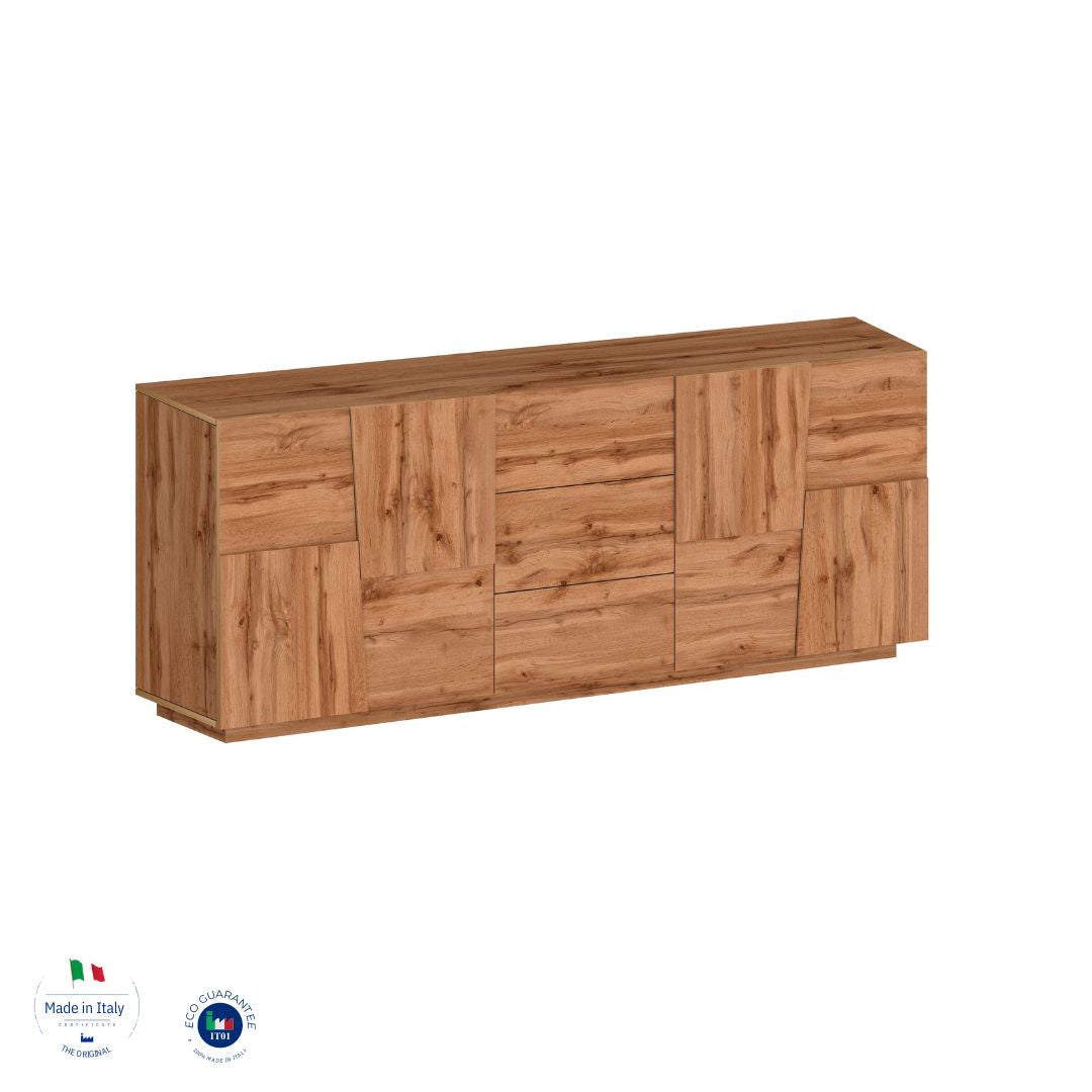 Credenza PONGO a 4 ante e 3 cassetti - Milano 7 Arte e Design